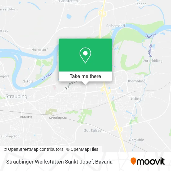 Карта Straubinger Werkstätten Sankt Josef