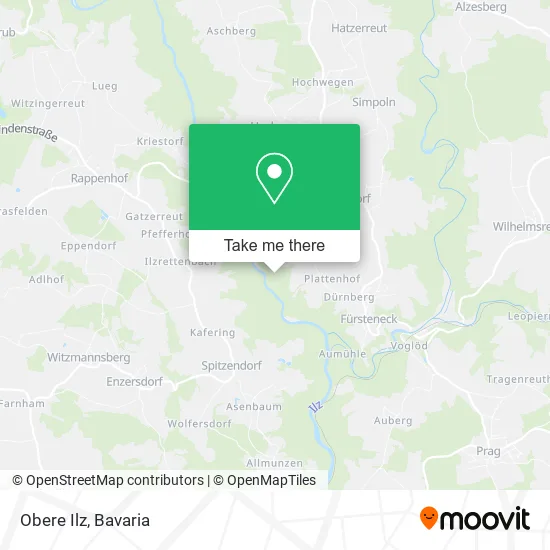 Карта Obere Ilz