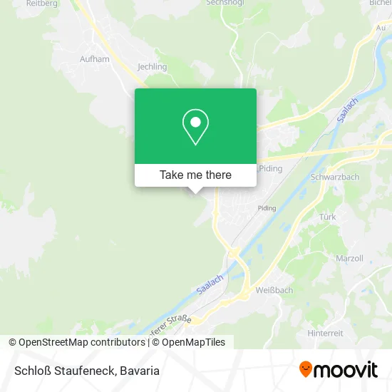 Карта Schloß Staufeneck