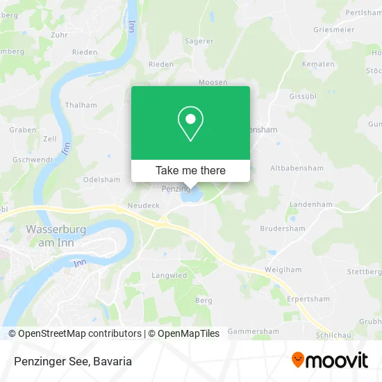 Карта Penzinger See