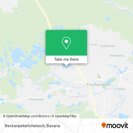 Карта Beckenpeterloheteich