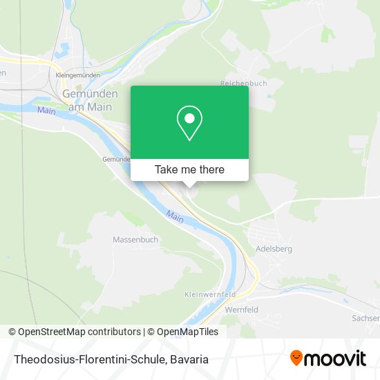 Theodosius-Florentini-Schule map