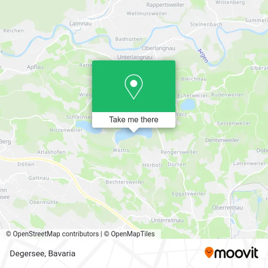 Карта Degersee