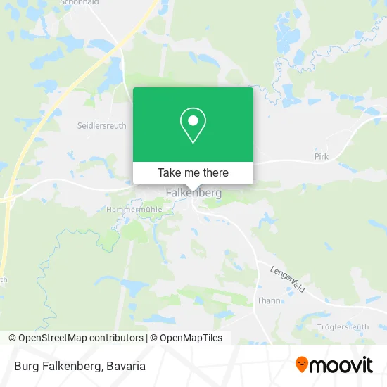 Карта Burg Falkenberg