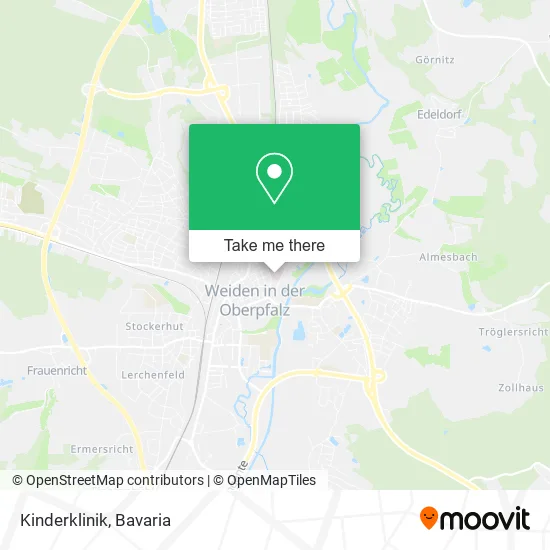 Карта Kinderklinik