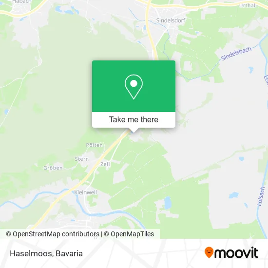 Карта Haselmoos