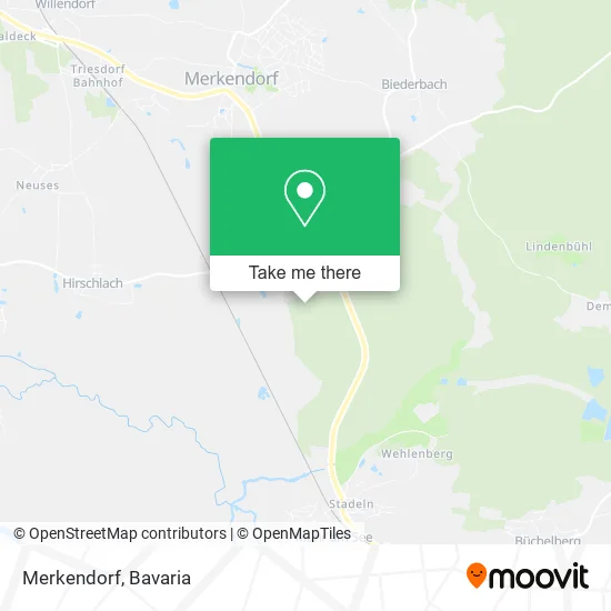 Карта Merkendorf