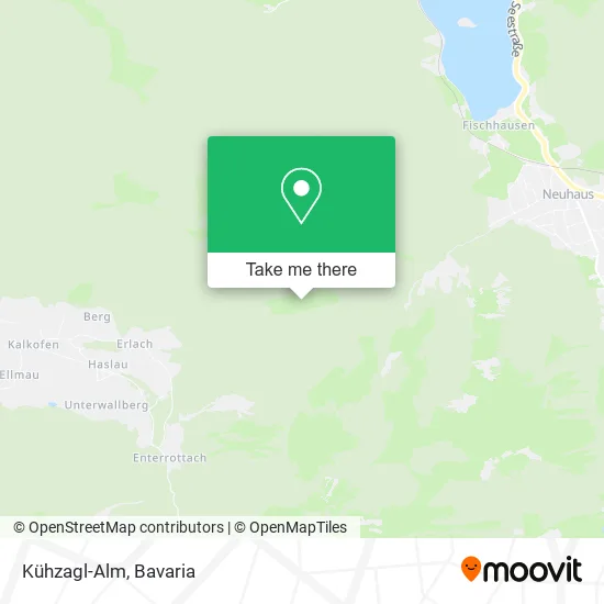 Карта Kühzagl-Alm