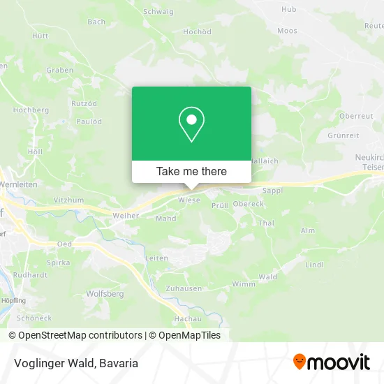 Карта Voglinger Wald