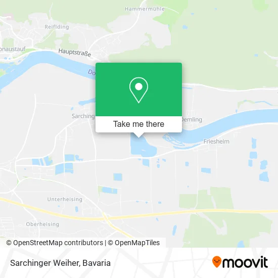 Карта Sarchinger Weiher