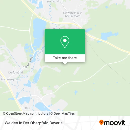 Карта Weiden In Der Oberpfalz