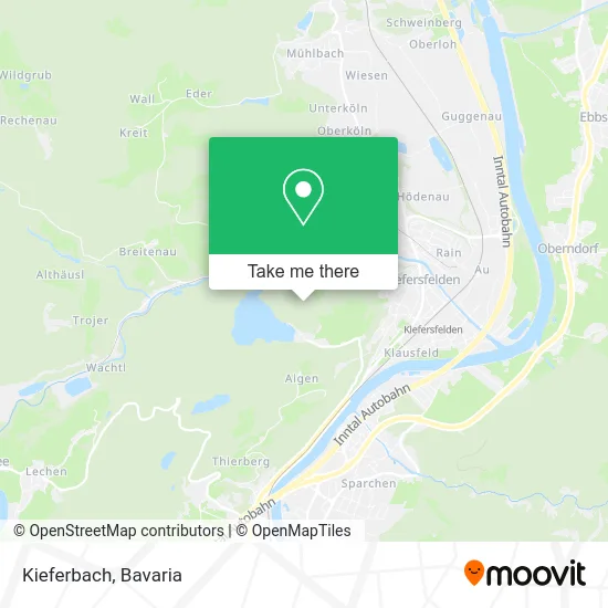 Карта Kieferbach