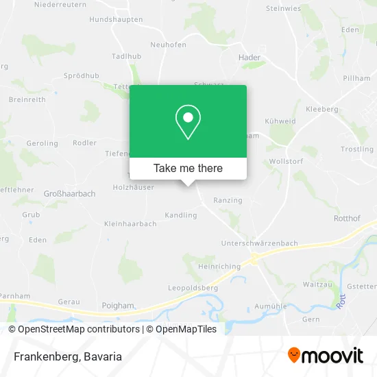Карта Frankenberg