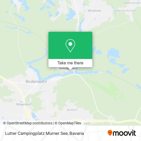 Карта Lutter Campingplatz Murner See