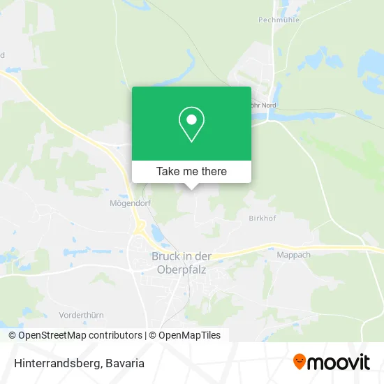 Карта Hinterrandsberg