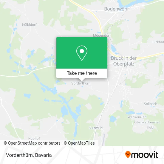 Карта Vorderthürn