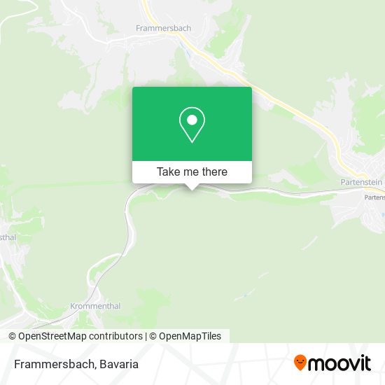Карта Frammersbach