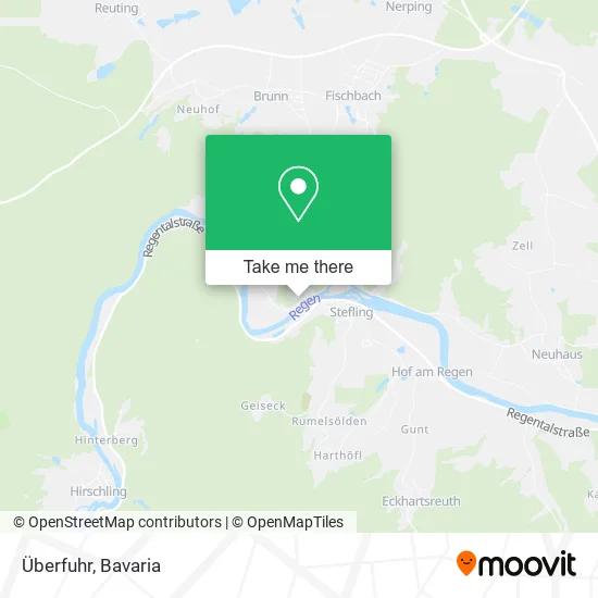 Карта Überfuhr