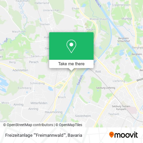 Freizeitanlage ""Freimannwald"" map