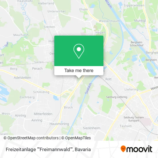 Карта Freizeitanlage ""Freimannwald""