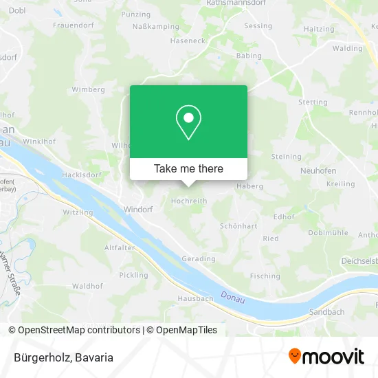 Карта Bürgerholz