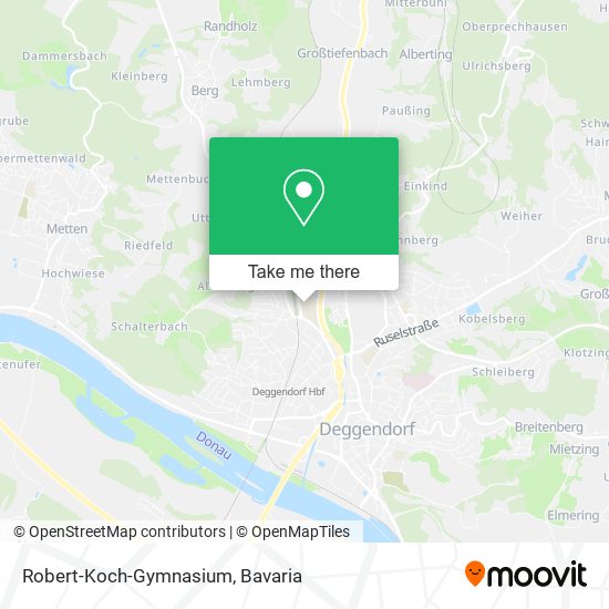 Robert-Koch-Gymnasium map