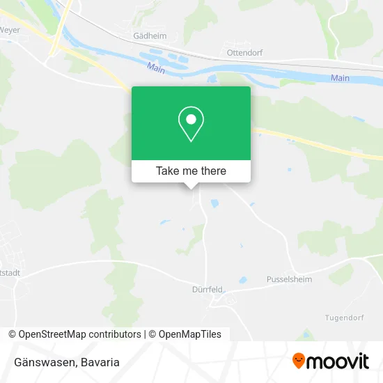 Карта Gänswasen