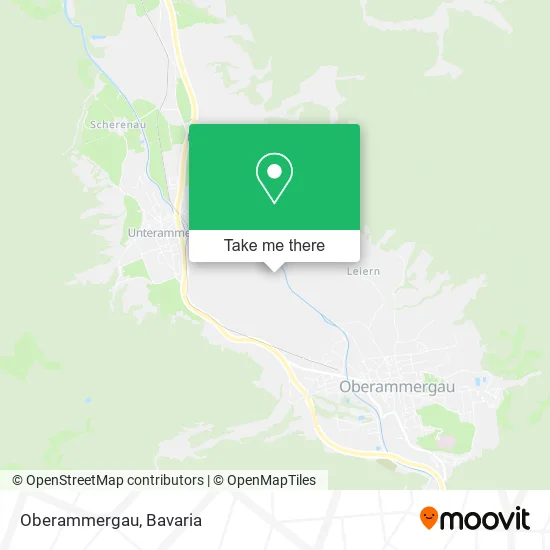Карта Oberammergau