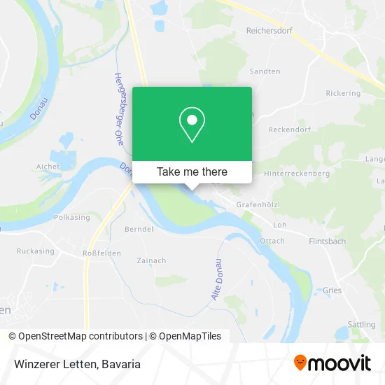 Карта Winzerer Letten