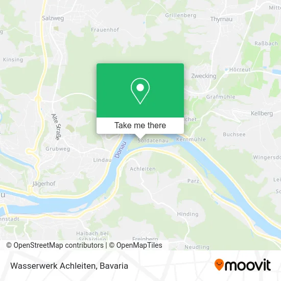 Карта Wasserwerk Achleiten