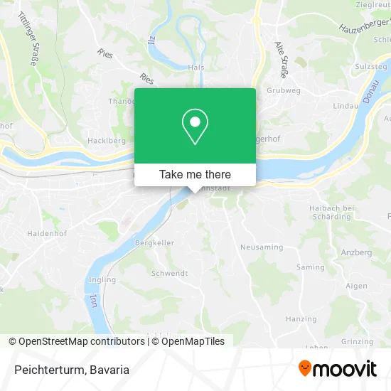 Карта Peichterturm