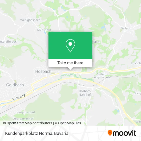 Карта Kundenparkplatz Norma