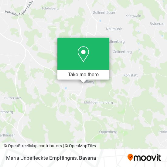 Maria Unbefleckte Empfängnis map