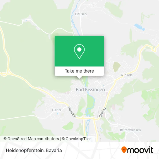 Карта Heidenopferstein