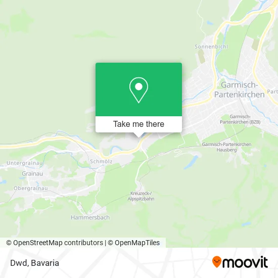Карта Dwd