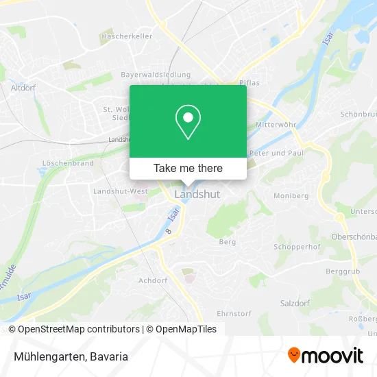 Карта Mühlengarten