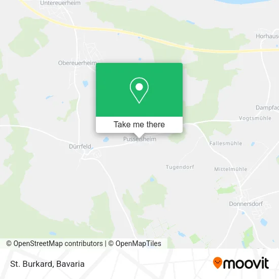 Карта St. Burkard