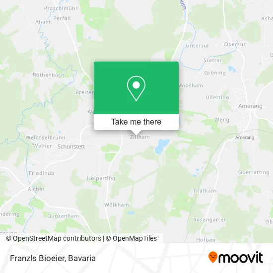 Карта Franzls Bioeier