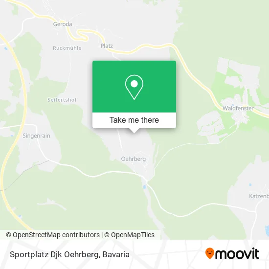Карта Sportplatz Djk Oehrberg