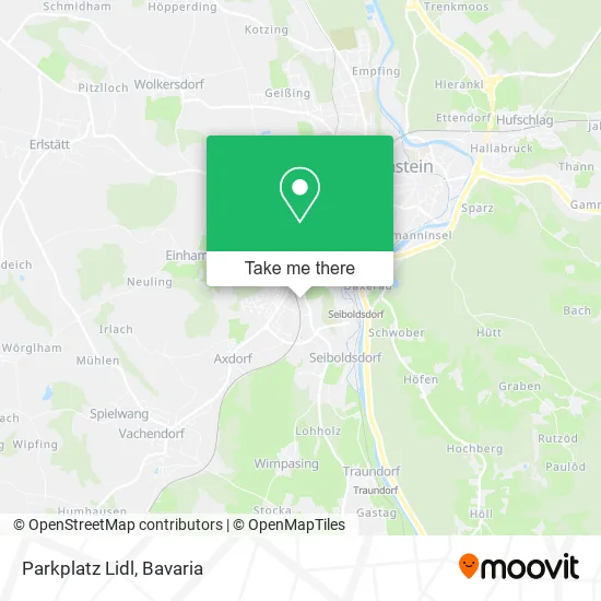 Карта Parkplatz Lidl