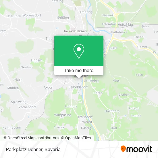 Карта Parkplatz Dehner