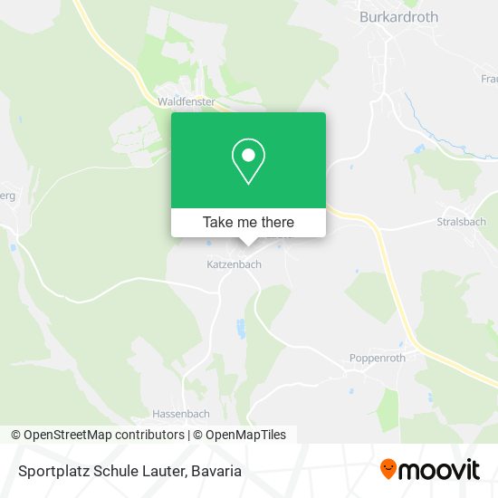 Карта Sportplatz Schule Lauter