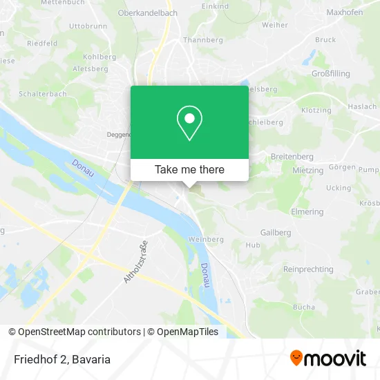 Карта Friedhof 2