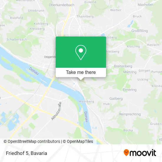 Карта Friedhof 5