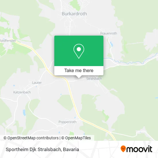 Карта Sportheim Djk Stralsbach