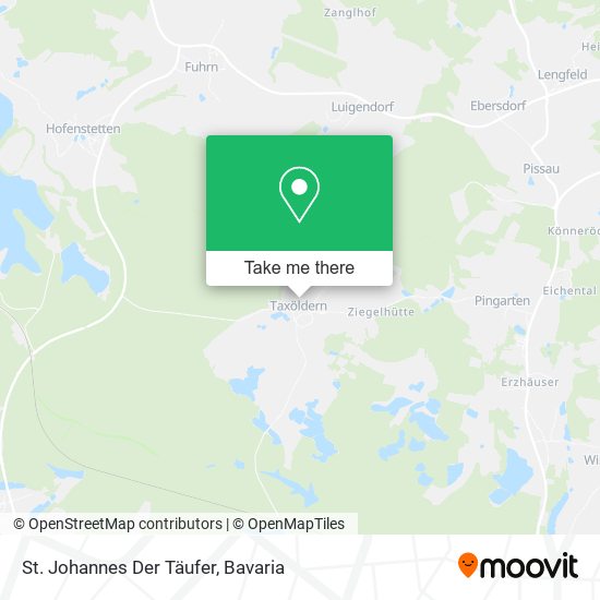 St. Johannes Der Täufer map
