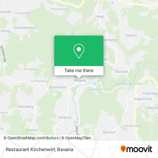 Restaurant Kirchenwirt map