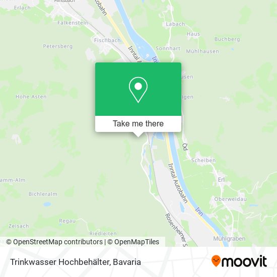 Trinkwasser Hochbehälter map