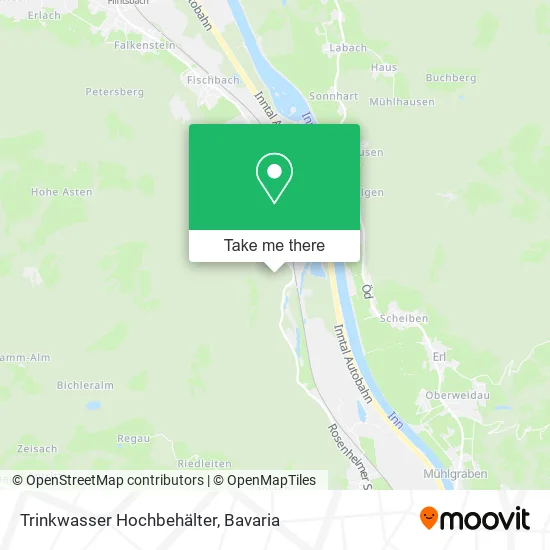 Карта Trinkwasser Hochbehälter