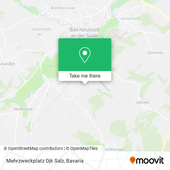 Карта Mehrzweckplatz Djk Salz